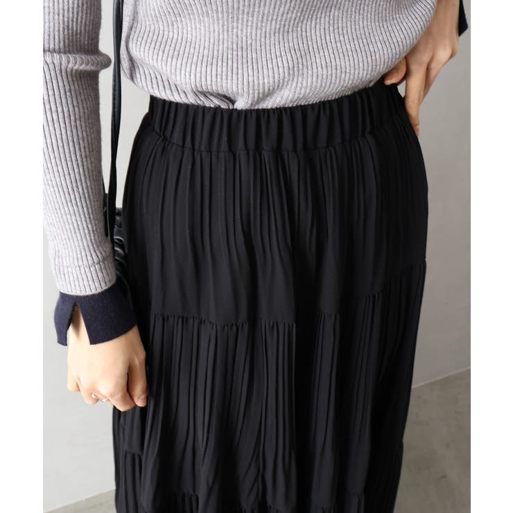 プリーツティアードスカート | SpRay | 詳細画像10 