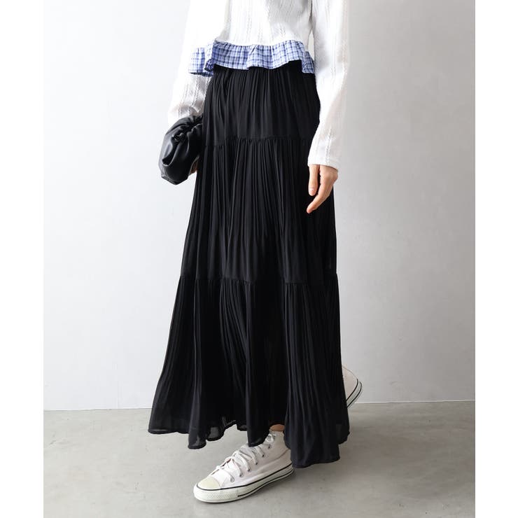 プリーツティアードスカート | SpRay | 詳細画像11 