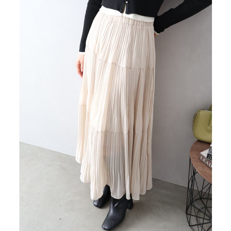 プリーツティアードスカート | SpRay | 詳細画像25 