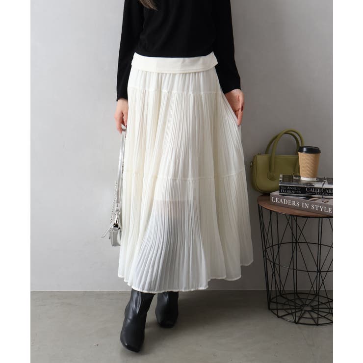 プリーツティアードスカート | SpRay | 詳細画像27 