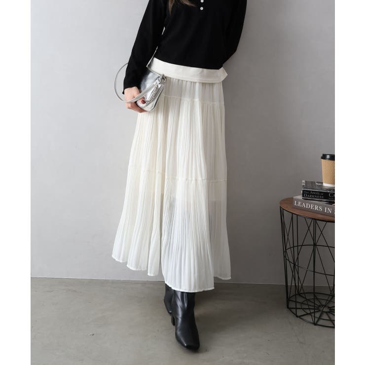 プリーツティアードスカート | SpRay | 詳細画像29 