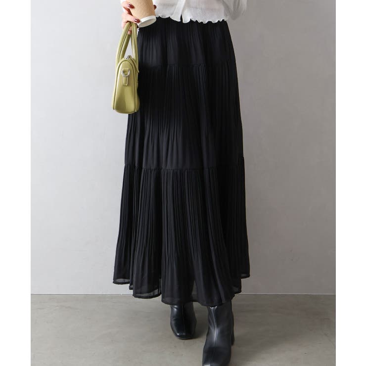 プリーツティアードスカート | SpRay | 詳細画像30 