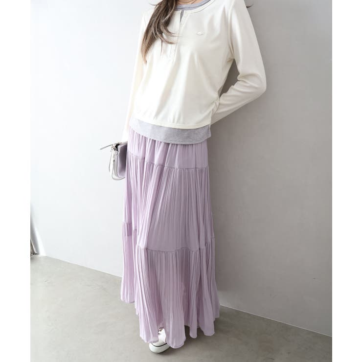 プリーツティアードスカート | SpRay | 詳細画像35 