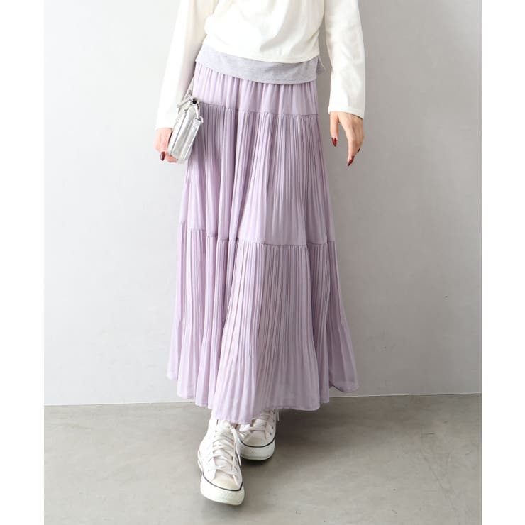 プリーツティアードスカート | SpRay | 詳細画像36 