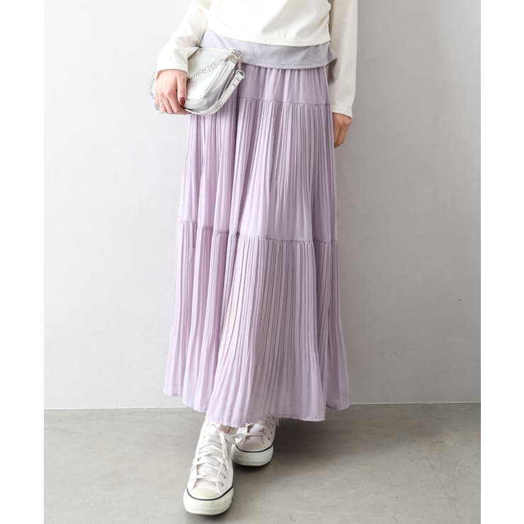 プリーツティアードスカート | SpRay | 詳細画像37 