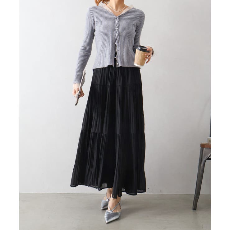 プリーツティアードスカート | SpRay | 詳細画像38 