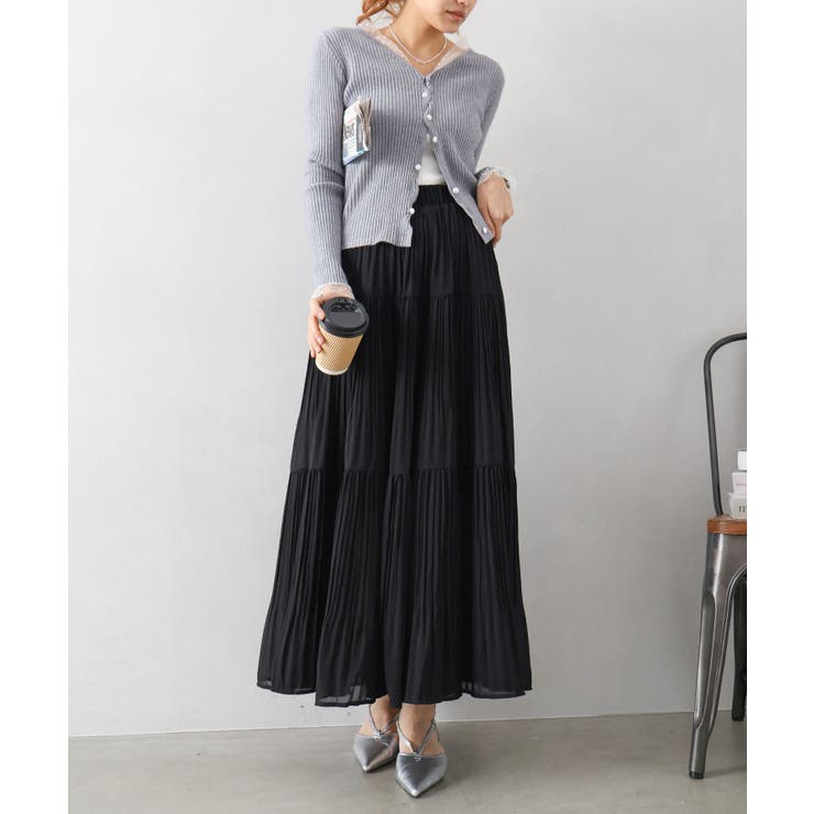 プリーツティアードスカート | SpRay | 詳細画像41 