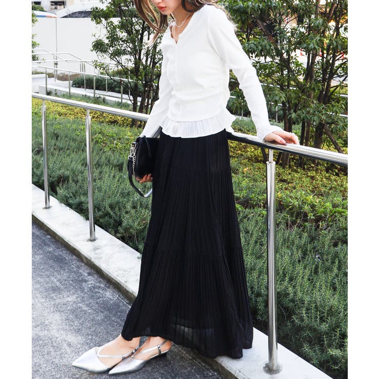 プリーツティアードスカート | SpRay | 詳細画像47 