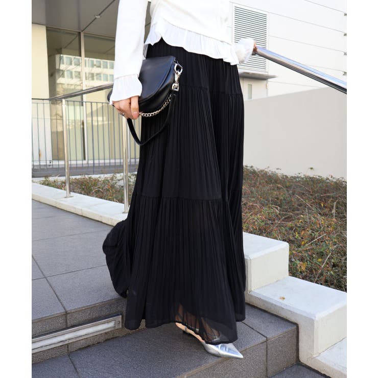 プリーツティアードスカート | SpRay | 詳細画像48 