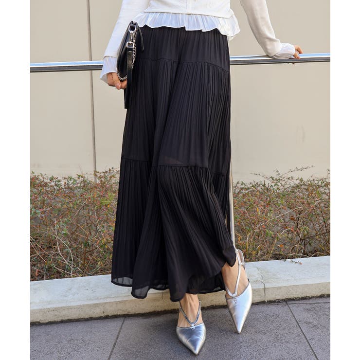 プリーツティアードスカート | SpRay | 詳細画像49 