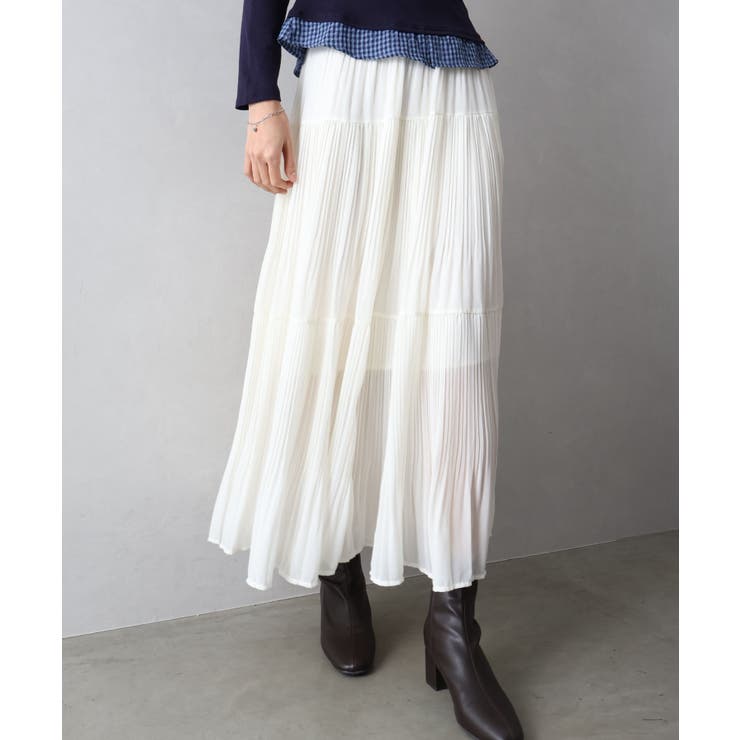 プリーツティアードスカート | SpRay | 詳細画像2 