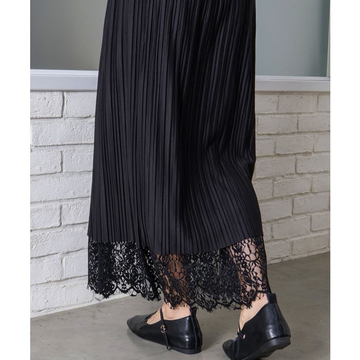 レースリバーシブルロングスカート | SpRay | 詳細画像12 