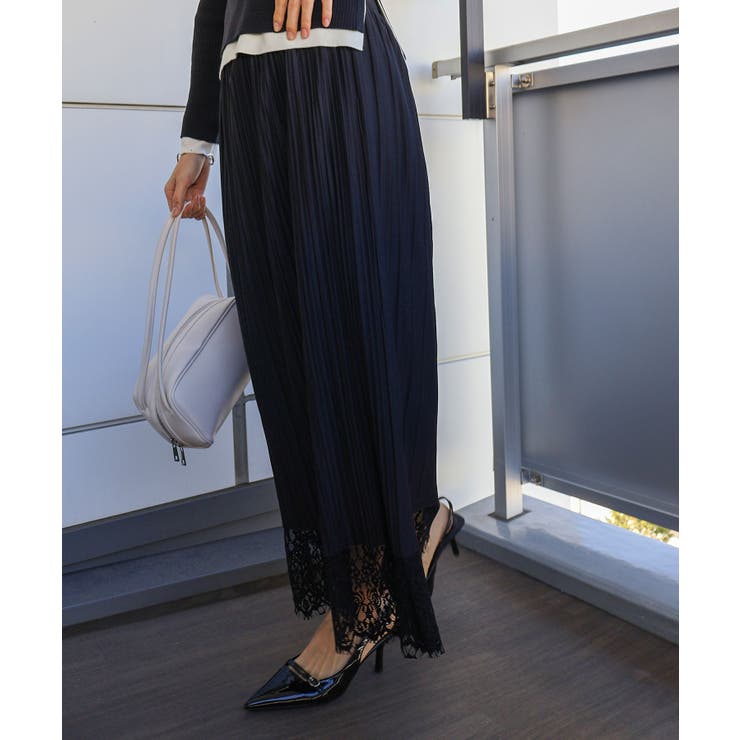 レースリバーシブルロングスカート | SpRay | 詳細画像16 