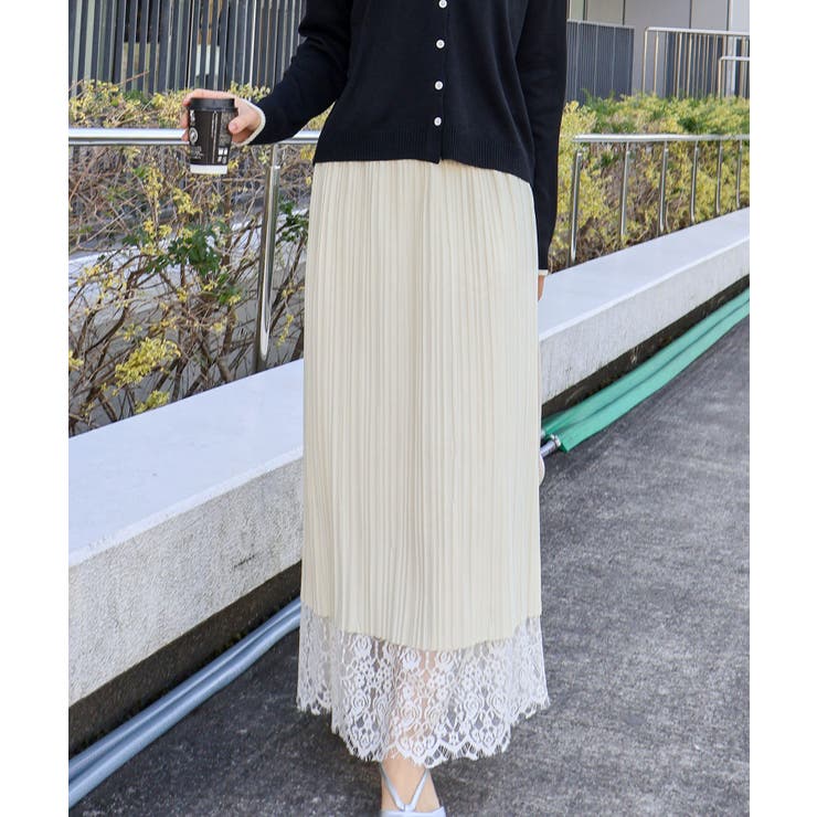 レースリバーシブルロングスカート | SpRay | 詳細画像22 