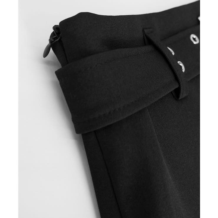 ベルト付きスリットミニスカート | SpRay | 詳細画像20 