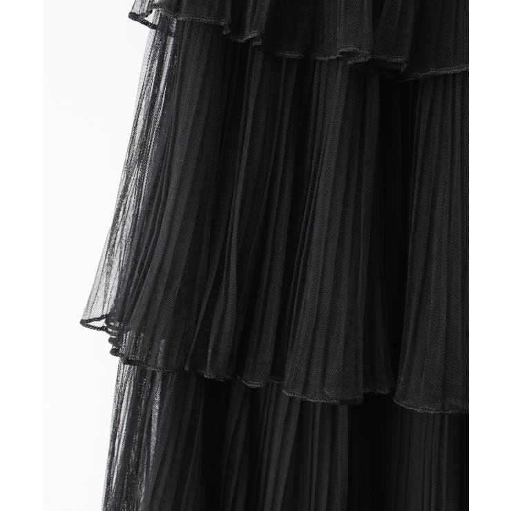 チュールティアードロングスカート | SpRay | 詳細画像21 
