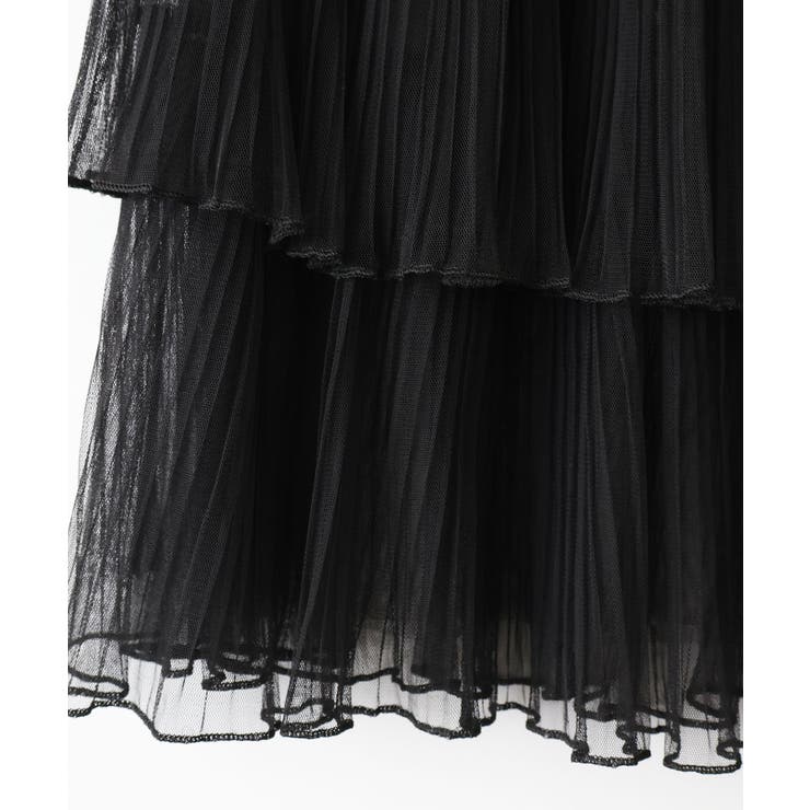 チュールティアードロングスカート | SpRay | 詳細画像22 
