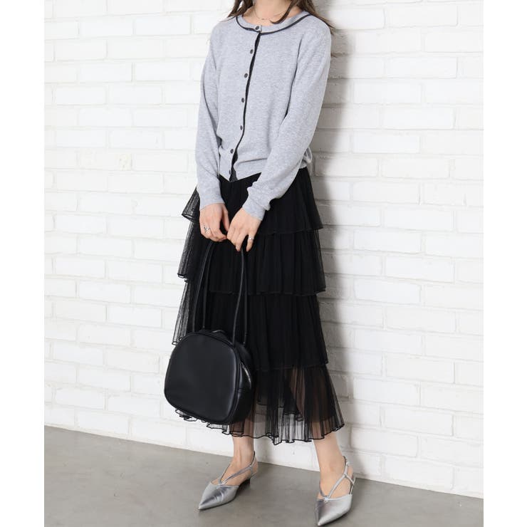 チュールティアードロングスカート | SpRay | 詳細画像41 