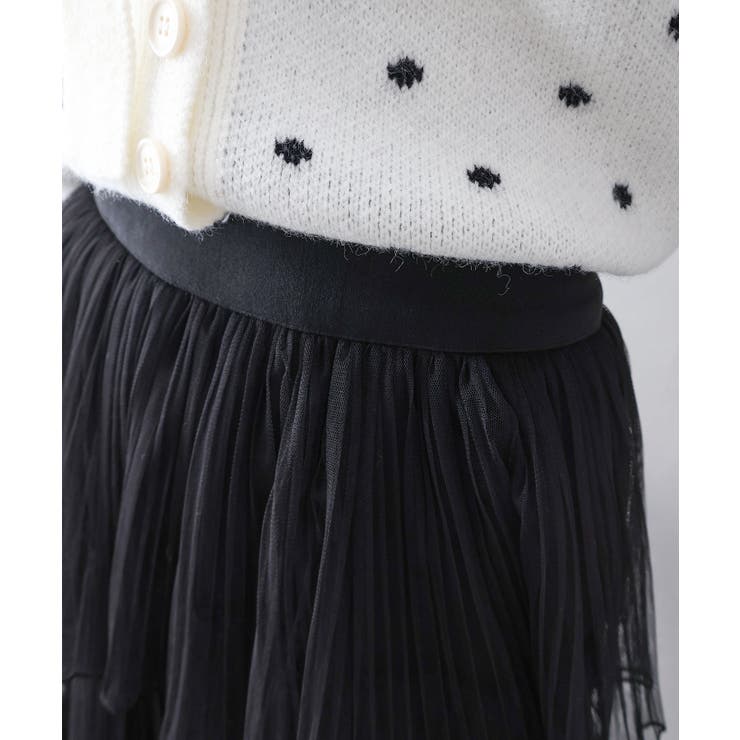 チュールティアードロングスカート | SpRay | 詳細画像8 