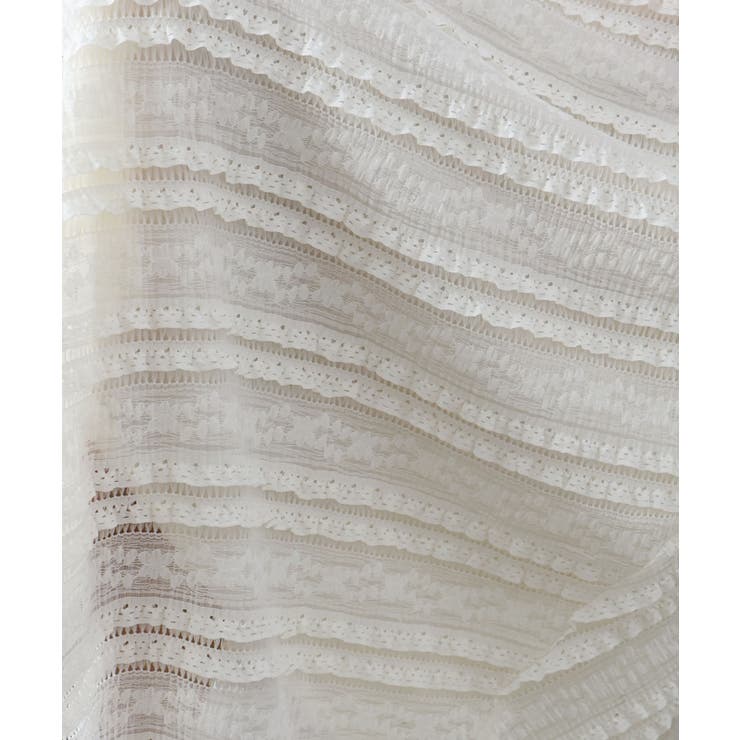 カットレースフレアロングスカート | SpRay | 詳細画像15 