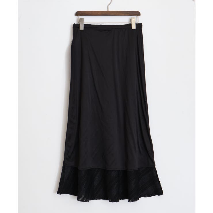 カットレースフレアロングスカート | SpRay | 詳細画像18 