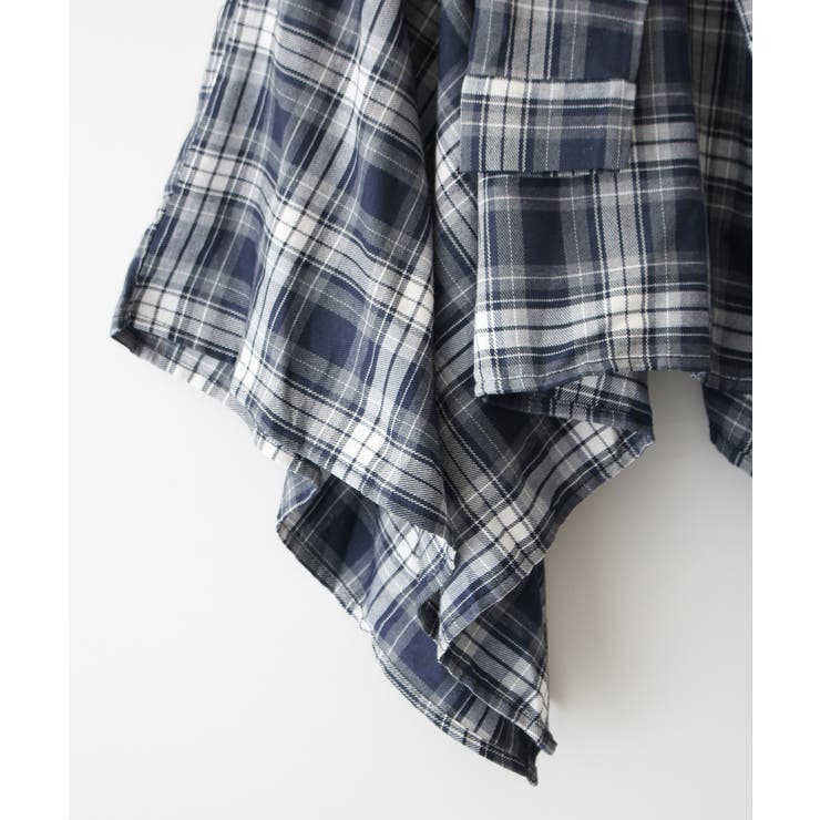 チェックアシメミニスカート | SpRay | 詳細画像22 