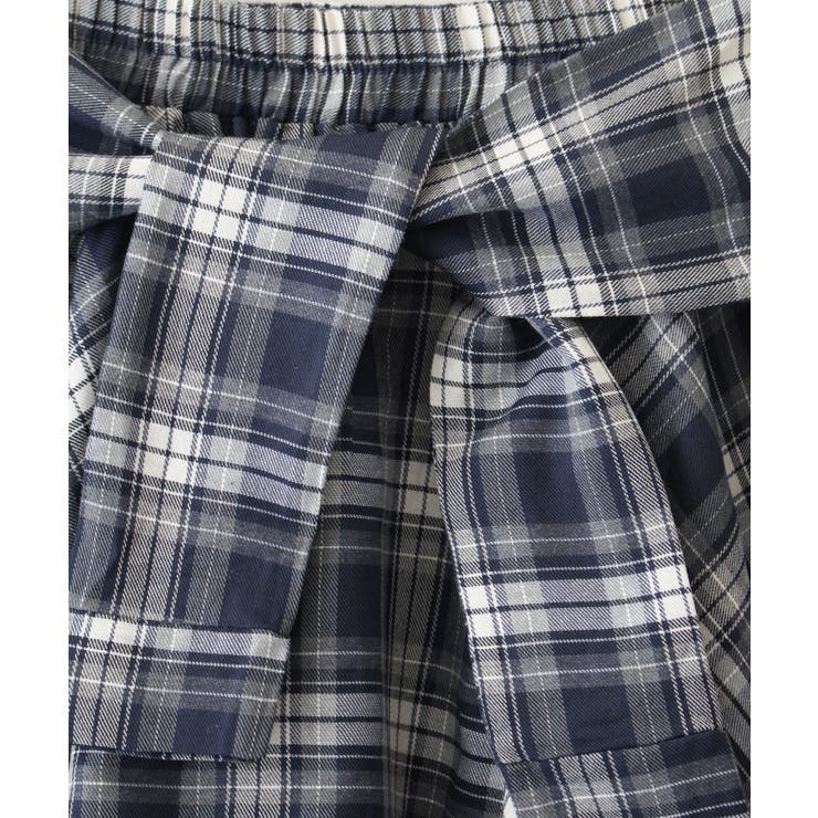 チェックアシメミニスカート | SpRay | 詳細画像23 