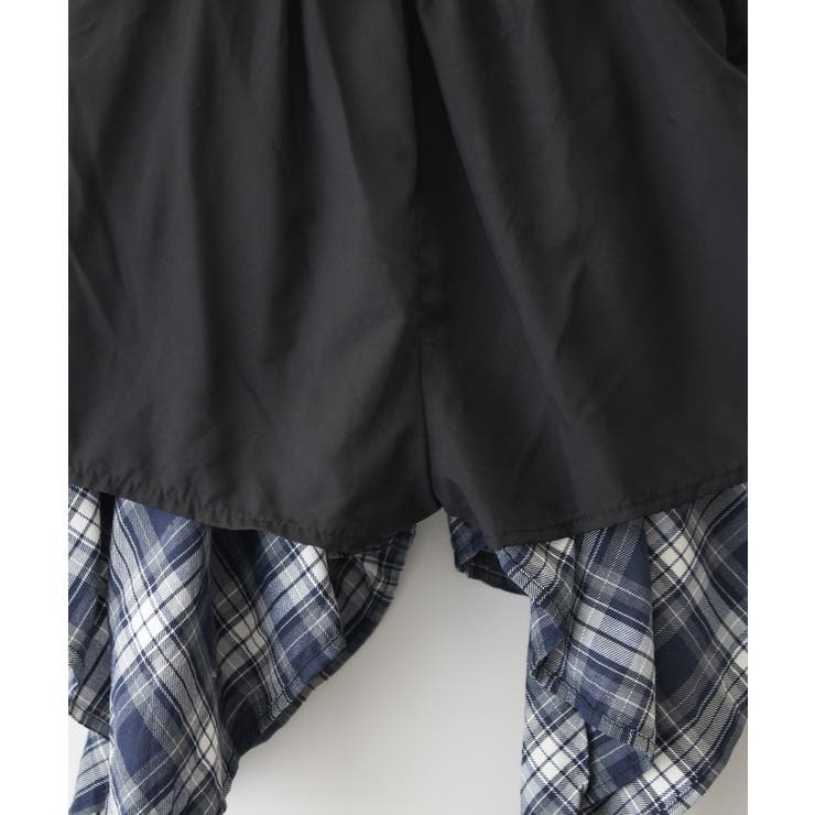 チェックアシメミニスカート | SpRay | 詳細画像25 