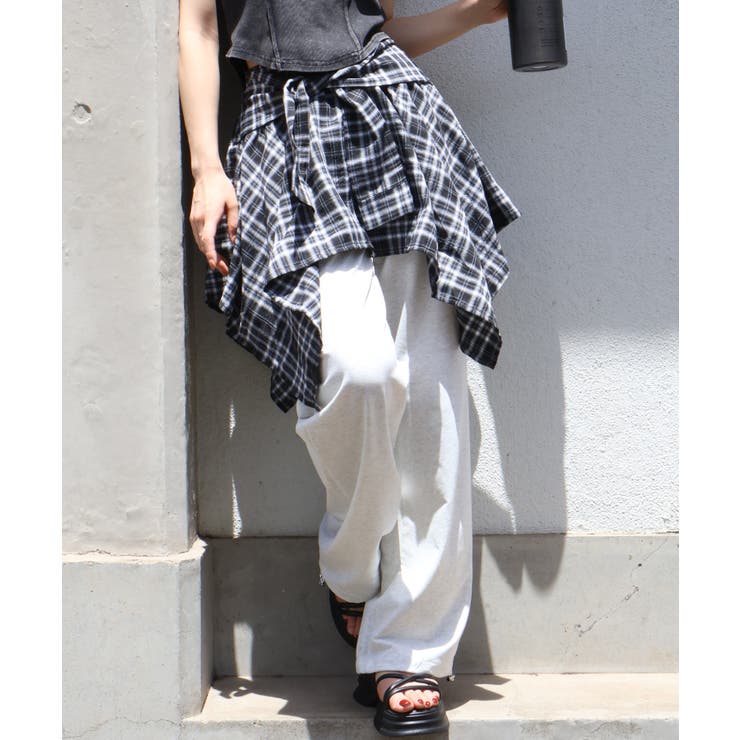 チェックアシメミニスカート | SpRay | 詳細画像52 