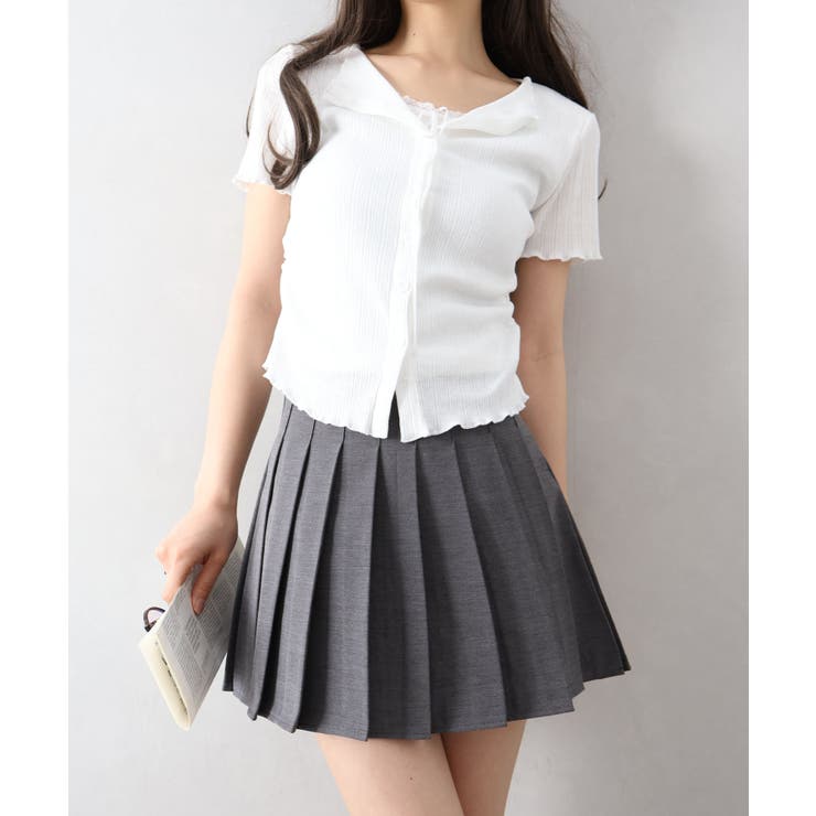 プリーツミニスカート | SpRay | 詳細画像6 