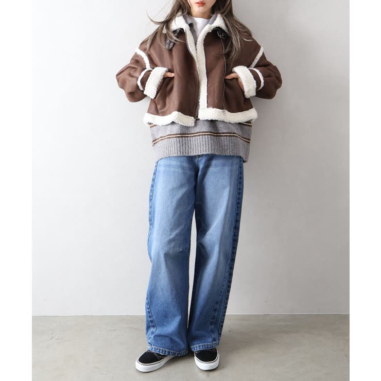 カーブデニムパンツ | SpRay | 詳細画像55 