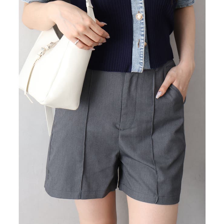 タック入ショートパンツ[品番：SPRW0011056]｜SpRay（スプレイ
