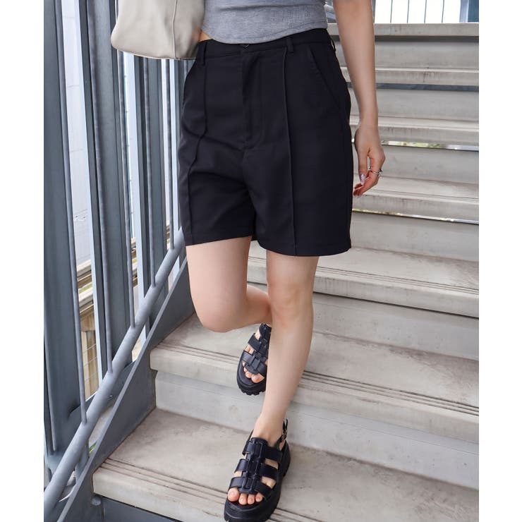 タック入ショートパンツ[品番：SPRW0011056]｜SpRay（スプレイ