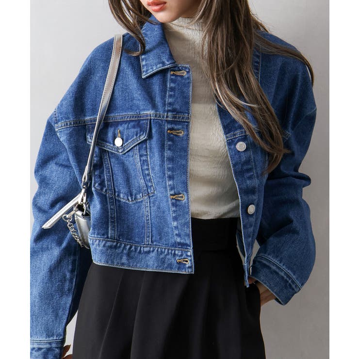 ブルー | ショート丈Gジャン | SpRay