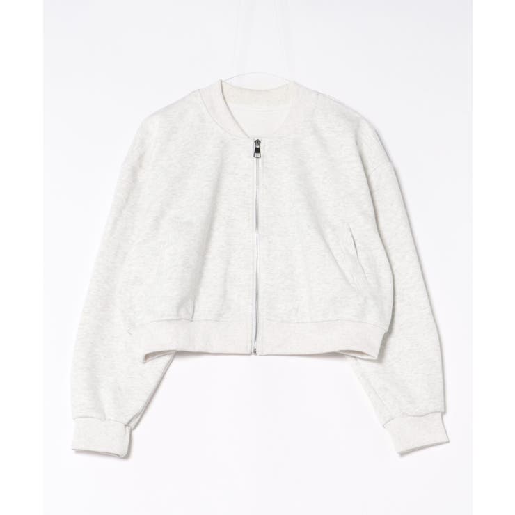 スウェットクロップドブルゾン | SpRay | 詳細画像5 