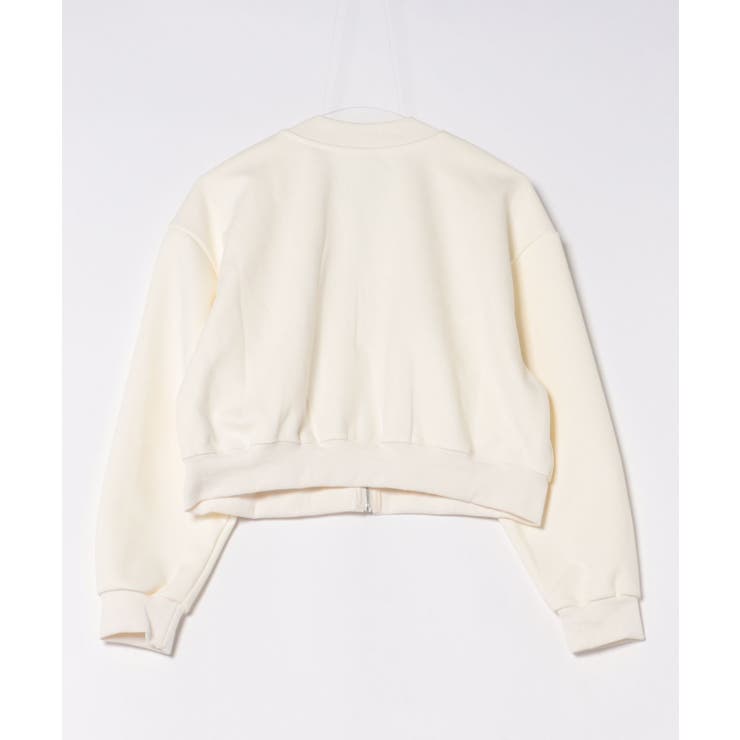 スウェットクロップドブルゾン | SpRay | 詳細画像6 