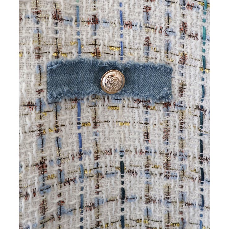 デニムトリミツィードジャケット | SpRay | 詳細画像18 