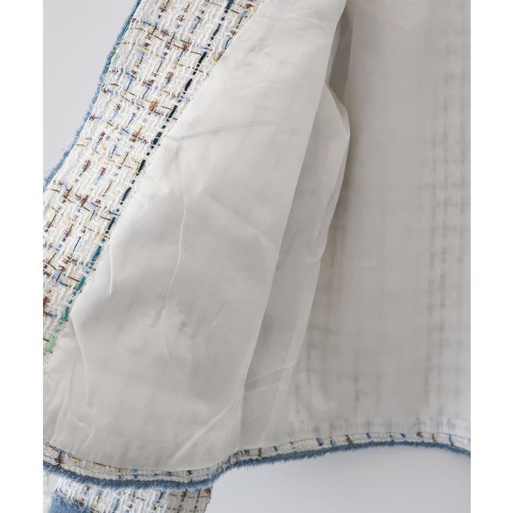 デニムトリミツィードジャケット | SpRay | 詳細画像20 