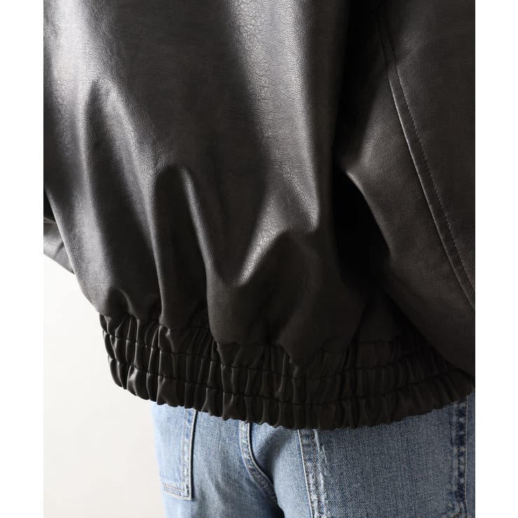 アンティークレザーダブルZIPブルゾン | SpRay | 詳細画像33 