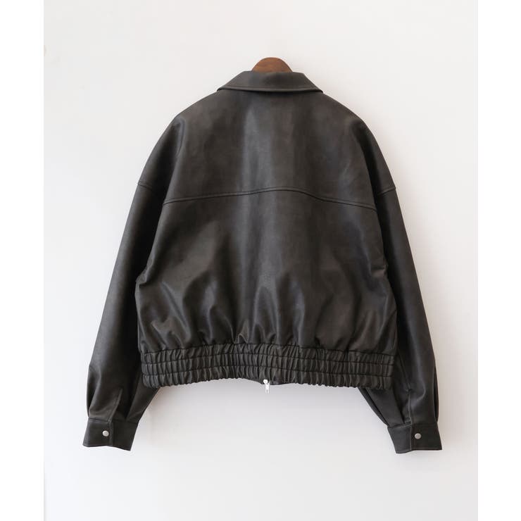 アンティークレザーダブルZIPブルゾン | SpRay | 詳細画像53 