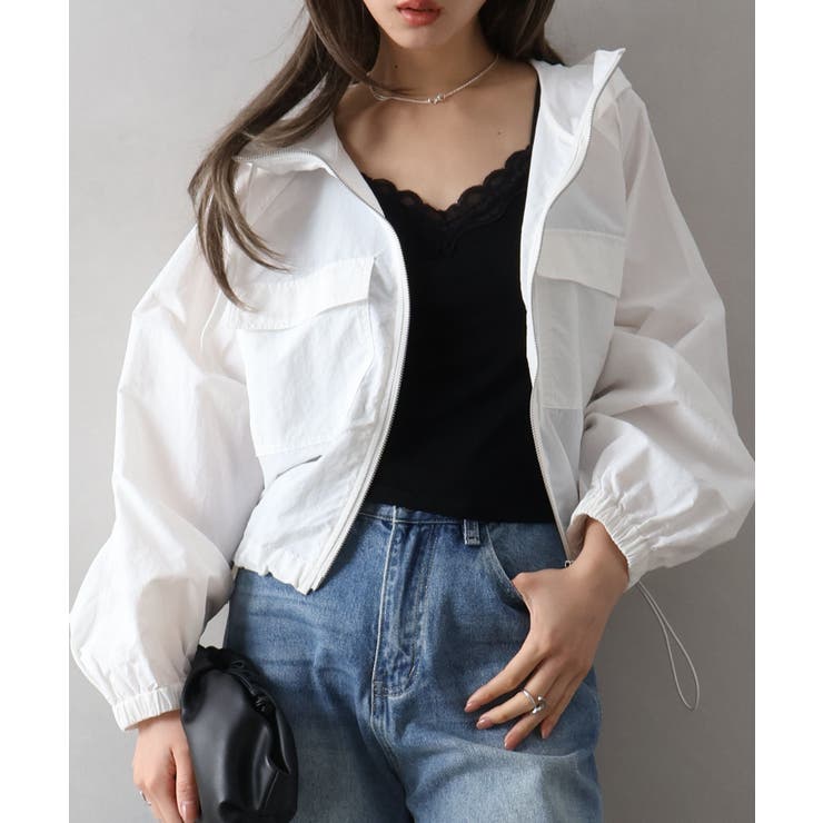 ナイロンダブルZIPフードブルゾン | SpRay | 詳細画像23 