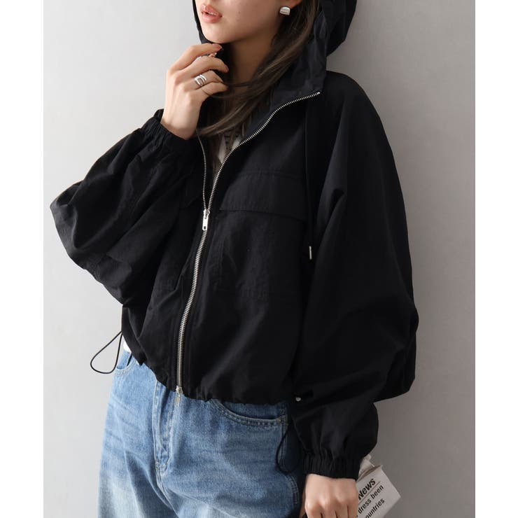 ナイロンダブルZIPフードブルゾン | SpRay | 詳細画像33 