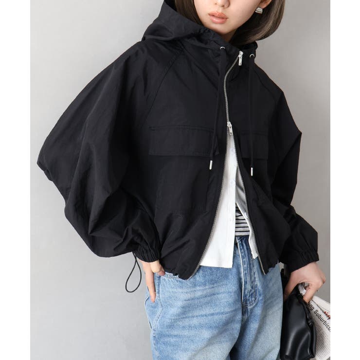 ナイロンダブルZIPフードブルゾン | SpRay | 詳細画像35 