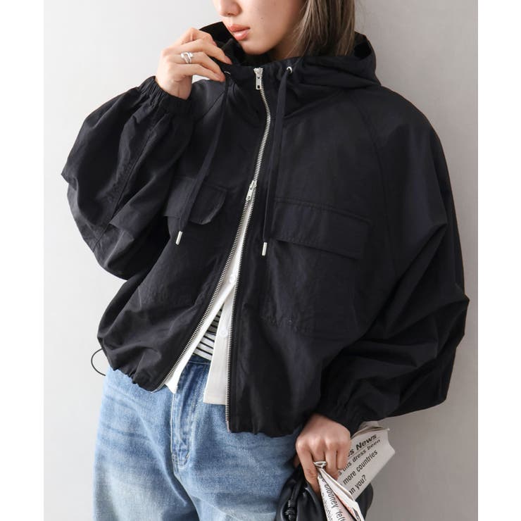 ナイロンダブルZIPフードブルゾン | SpRay | 詳細画像36 