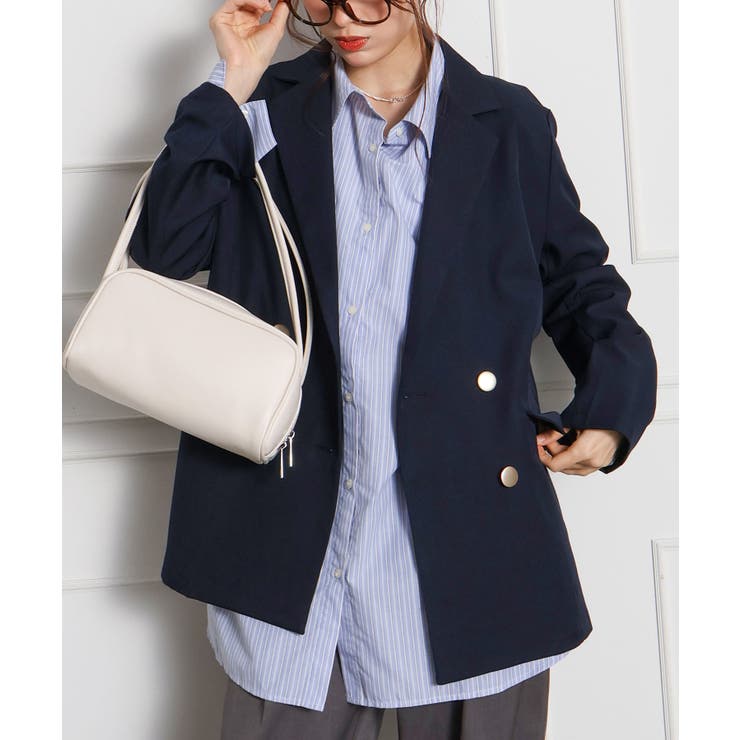 金ボタンダブルジャケット | SpRay | 詳細画像9 