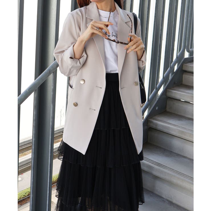 金ボタンダブルジャケット | SpRay | 詳細画像22 