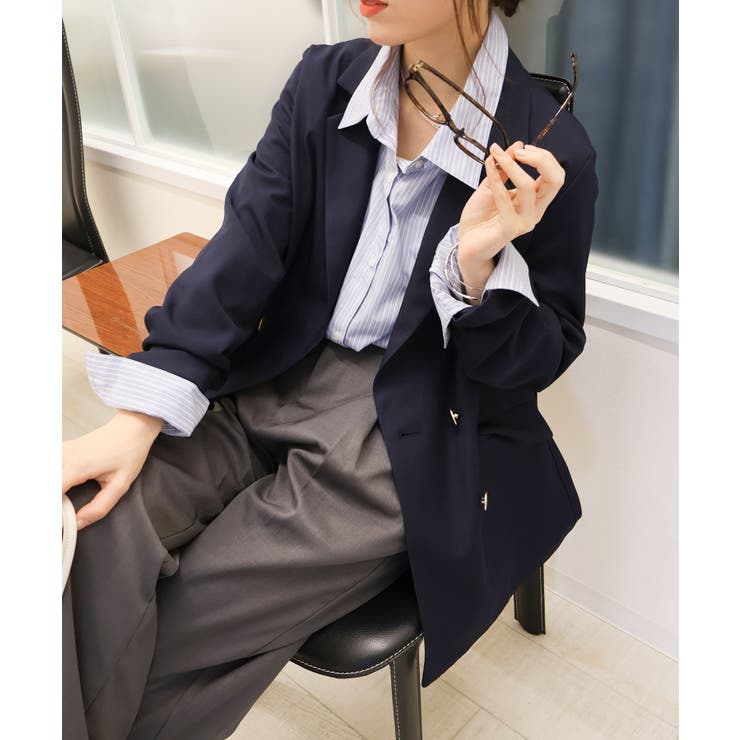 金ボタンダブルジャケット | SpRay | 詳細画像2 