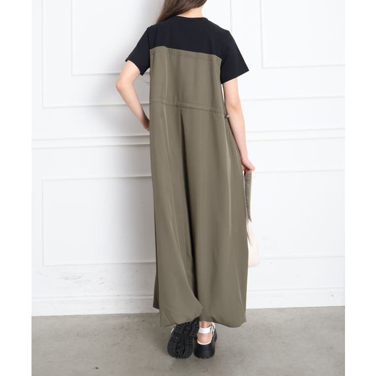 ドッキングショートスリーブバルーンワンピース | SpRay | 詳細画像15 