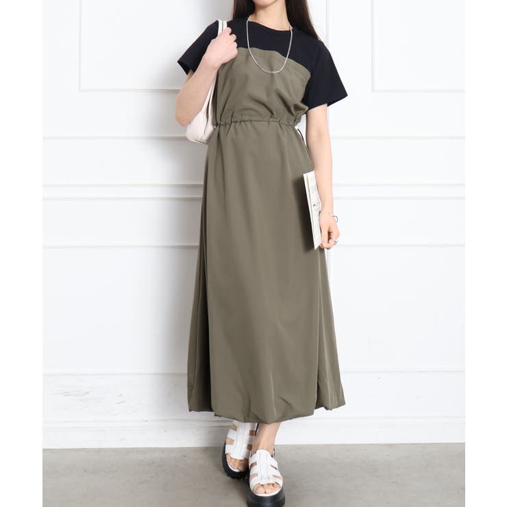 ドッキングショートスリーブバルーンワンピース | SpRay | 詳細画像16 