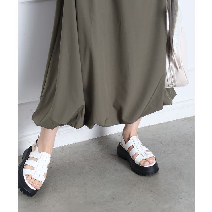 ドッキングショートスリーブバルーンワンピース | SpRay | 詳細画像21 